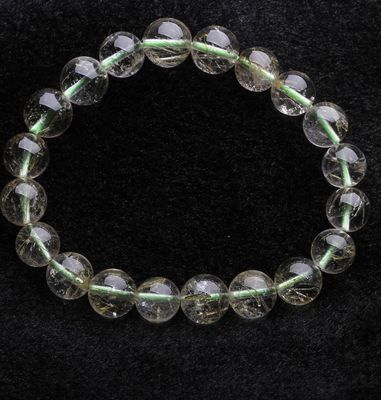 東?？h盛飾珠寶 批發(fā)供應(yīng)純天然綠發(fā)晶手鏈，品質(zhì)保障，實(shí)物實(shí)拍